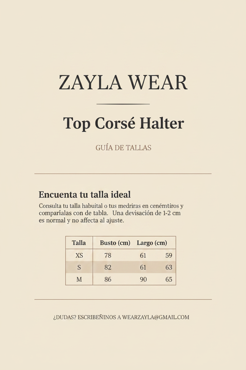 Guía de tallas