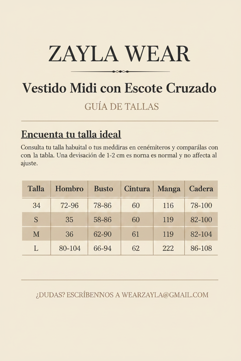 Guía de tallas