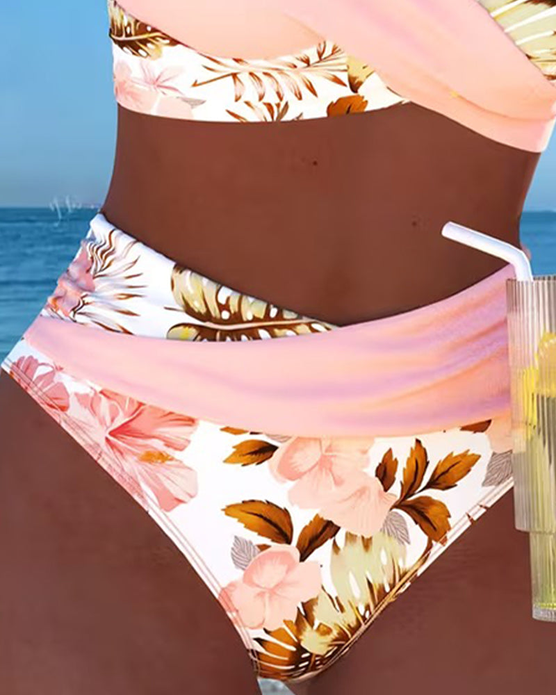 Jolina | Bikini a Contrasto Floral