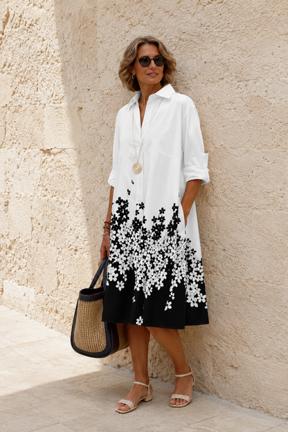 Naomi | Vestido midi refinado y elegante.