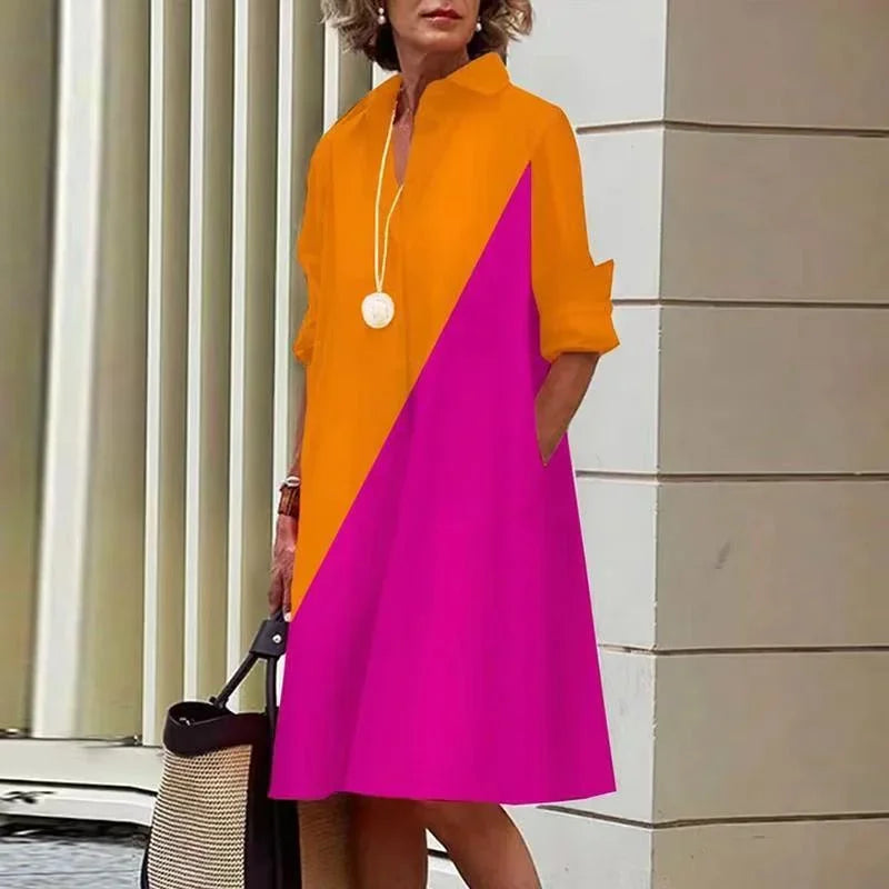 Naomi | Vestido midi refinado y elegante.